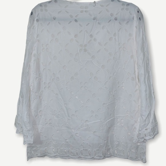 Ecru Mirren Blouse 3060WT Small/us4 $176 NWT - Picture 3 of 7